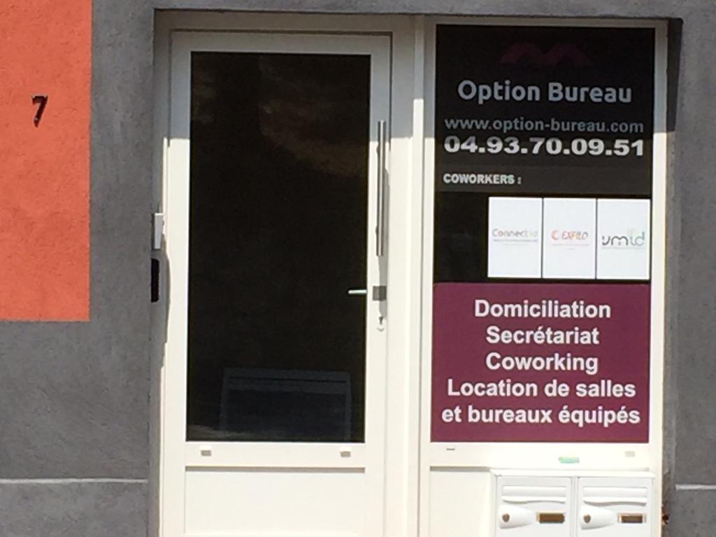 Option bureau centre domiciliation - Grasse