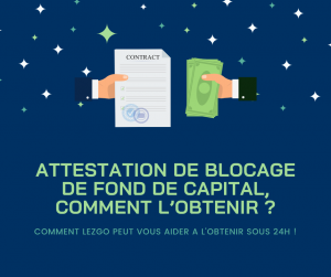 article aide blocage capital