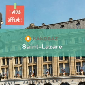 Saint Lazare kandbaz paris domiciliation