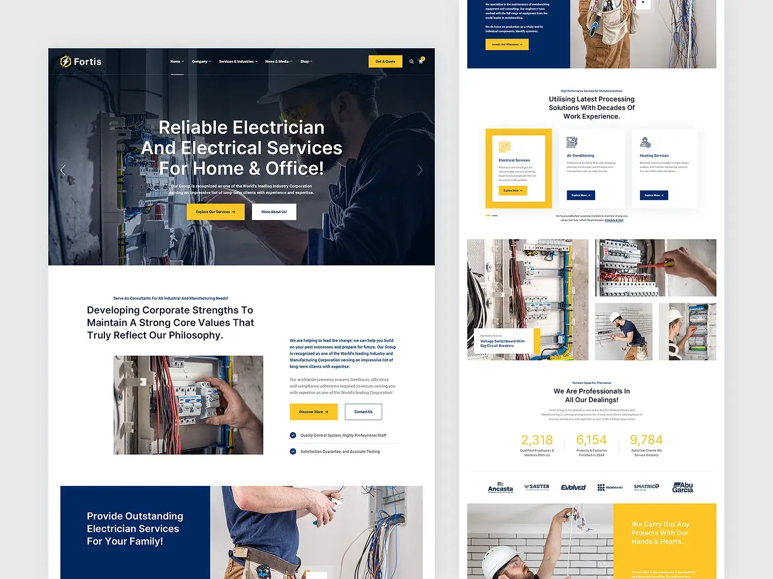Site électricien